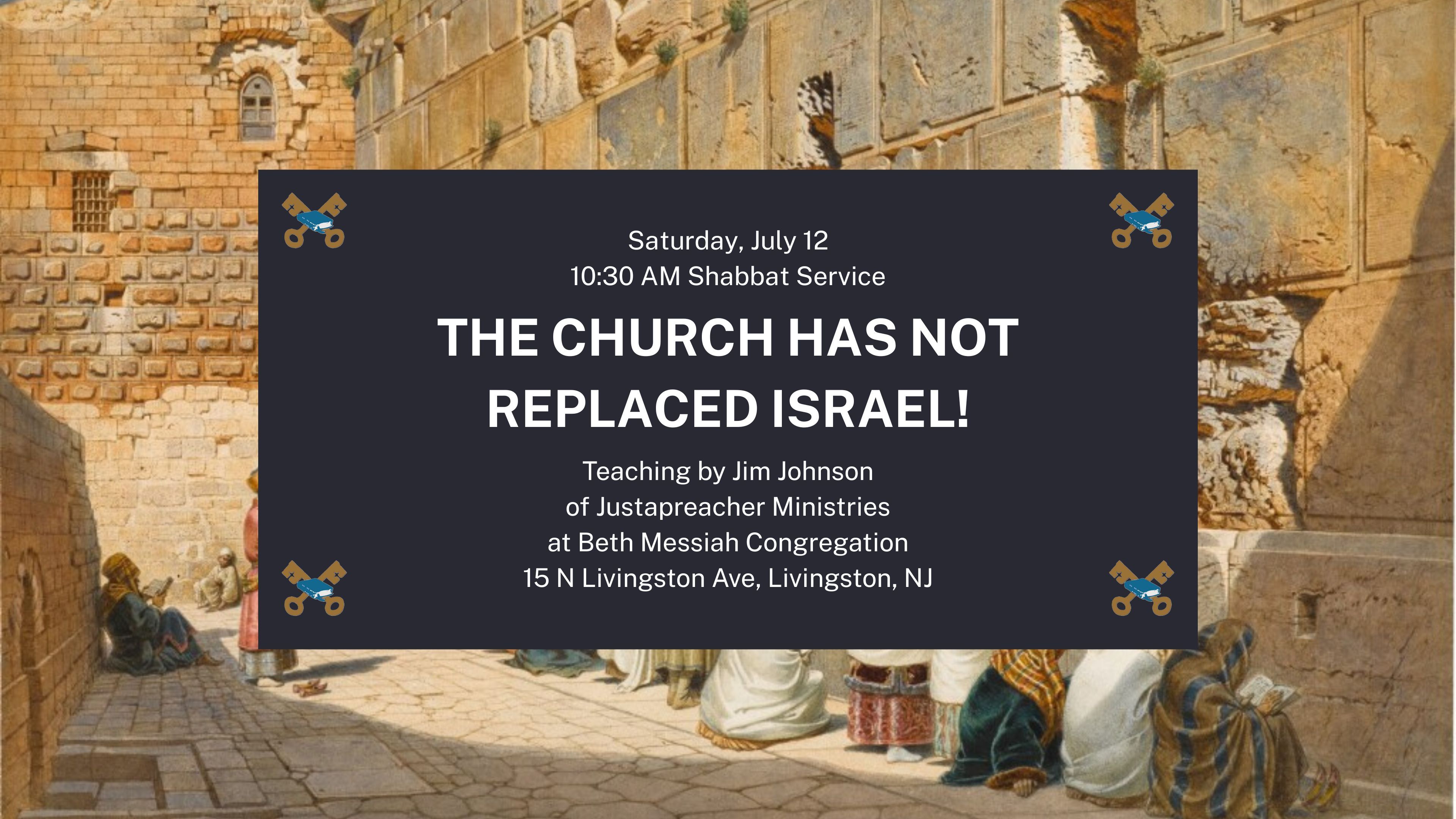 The Church Has Not Replaced Israel!